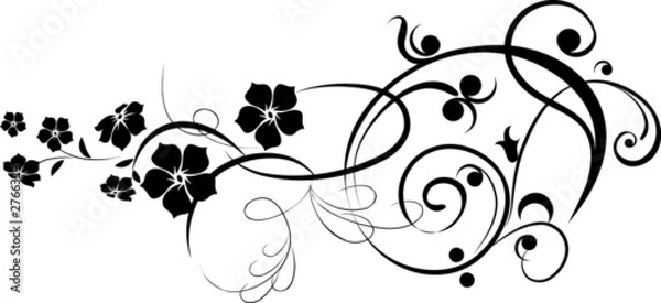 Obraz floral background