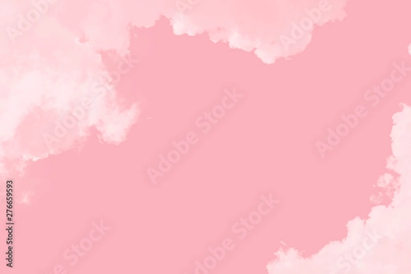 Fototapeta White cloud object for nature design summer background