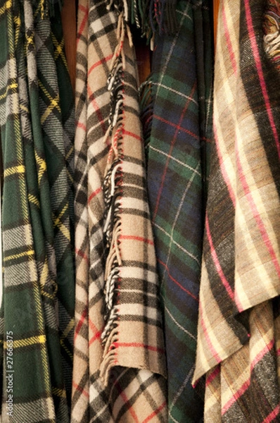 Obraz Tarten blankets
