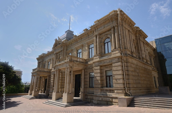 Obraz Gothic building on Niyazi street in Baku.Azerbaijan