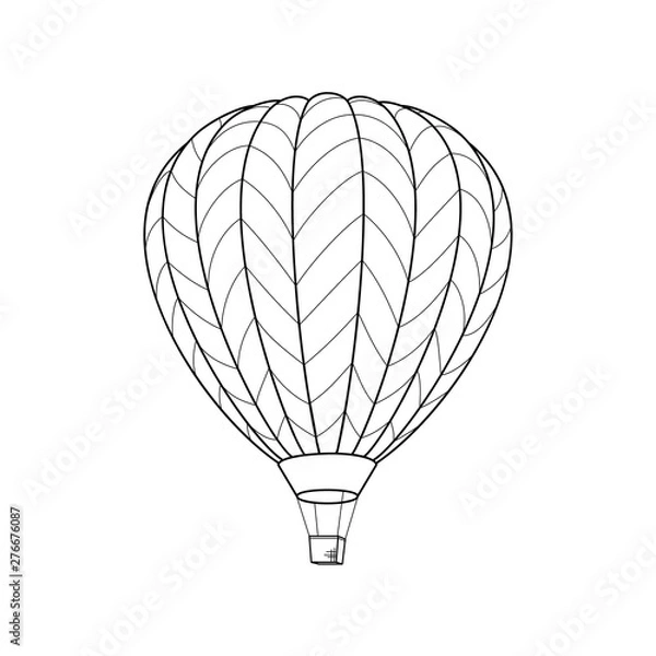 Obraz Air Ballon Simple Icon