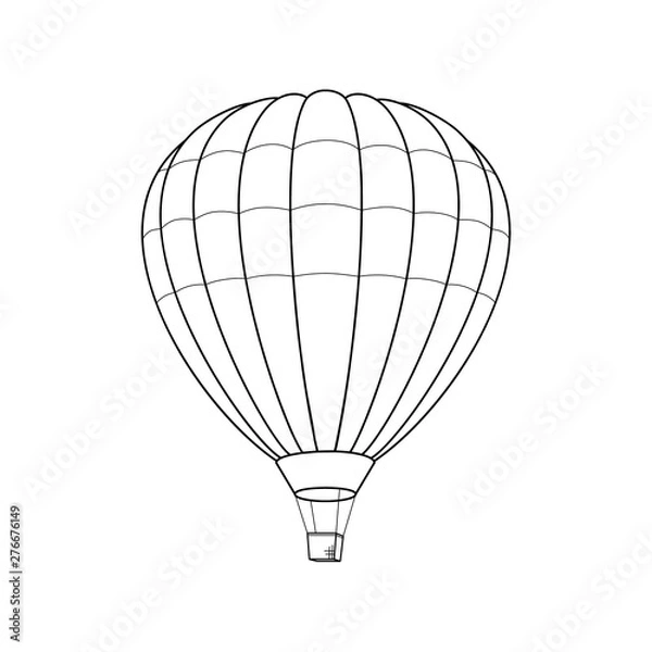 Obraz Air Ballon Simple Icon