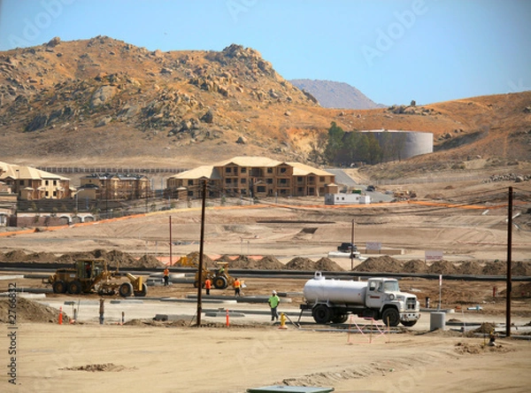 Fototapeta new home construction