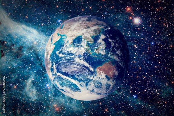 Fototapeta High quality Earth image. The elements of this image furnished by NASA.