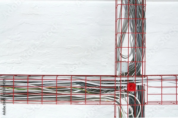 Obraz Stromleitungen / Kabel