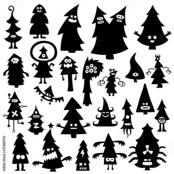 Fototapeta christmas tree