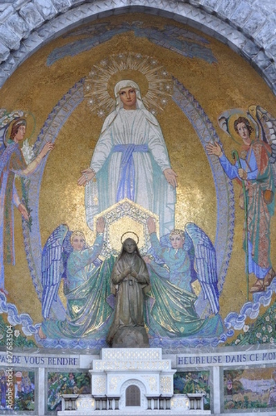 Obraz Fresque religieuse