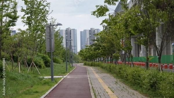 Obraz 성공적인 도시공원