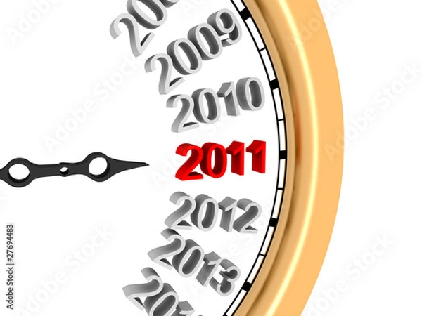 Fototapeta New Year 2011