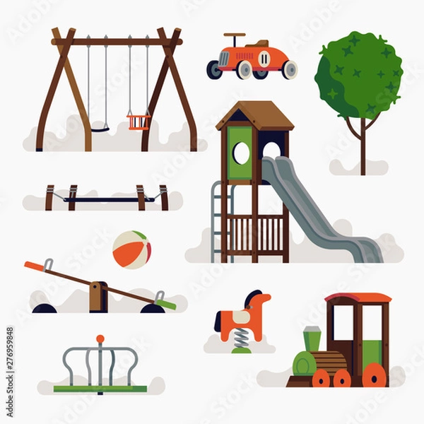 Obraz Playground items