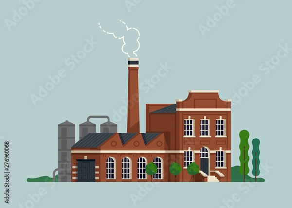 Obraz Old factory building concept