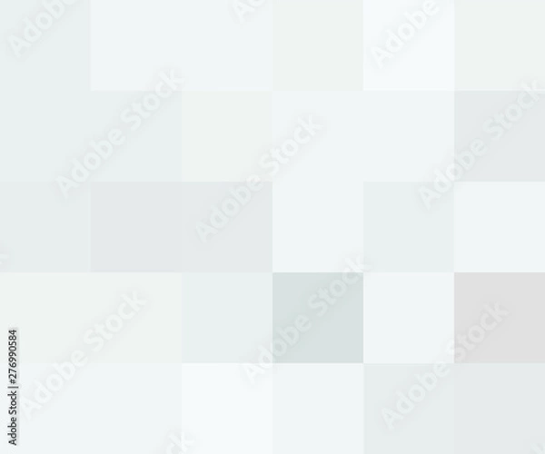 Obraz White and gray abstract squares background, Eps 10 vector illustration