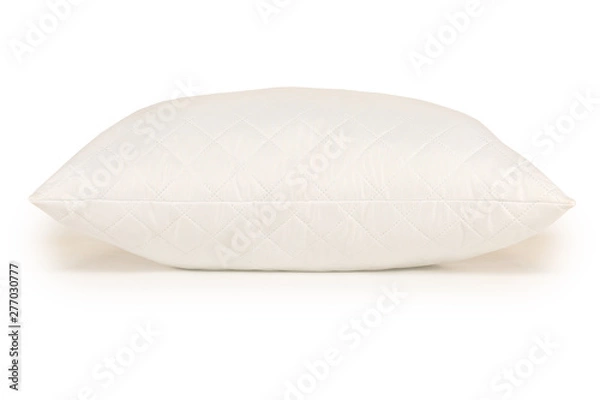 Fototapeta white pillow on perfect white background