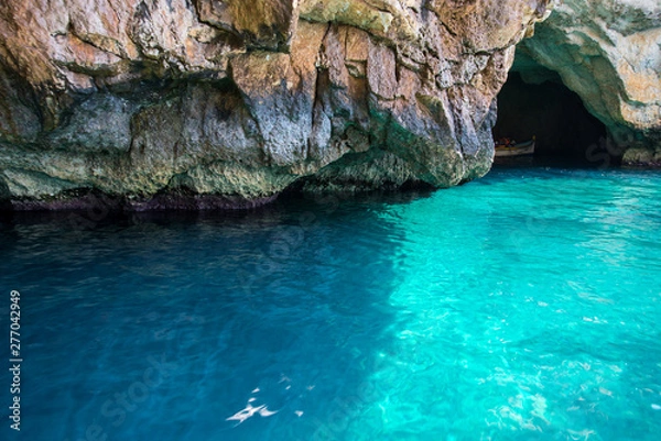 Obraz 青の洞門（ブルーグロット）