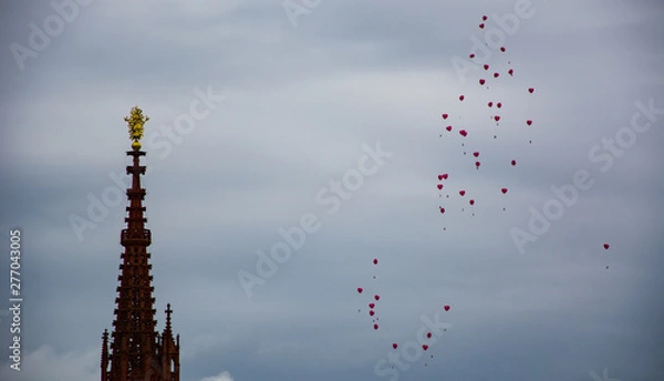 Obraz Fliegende Herzen