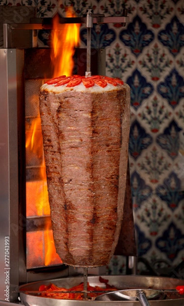 Obraz Authentic turkish doner kebab