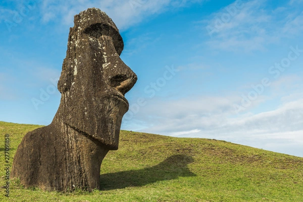 Obraz Moai Statue on Easter Island