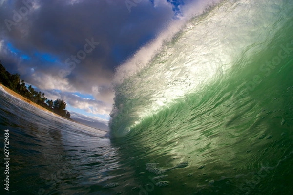 Fototapeta Sunset Waves