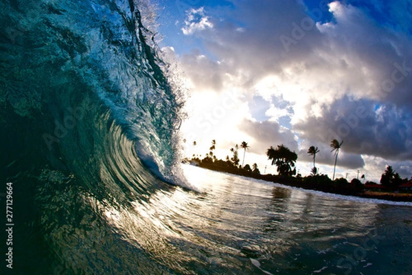 Fototapeta Waves breaking