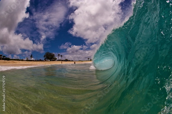 Fototapeta Blue wave 