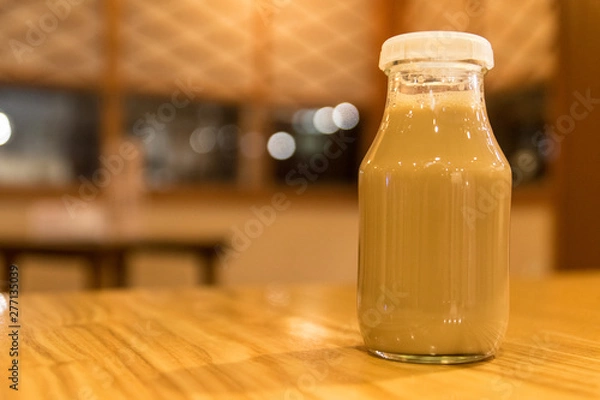 Fototapeta コーヒー牛乳　coffee milk