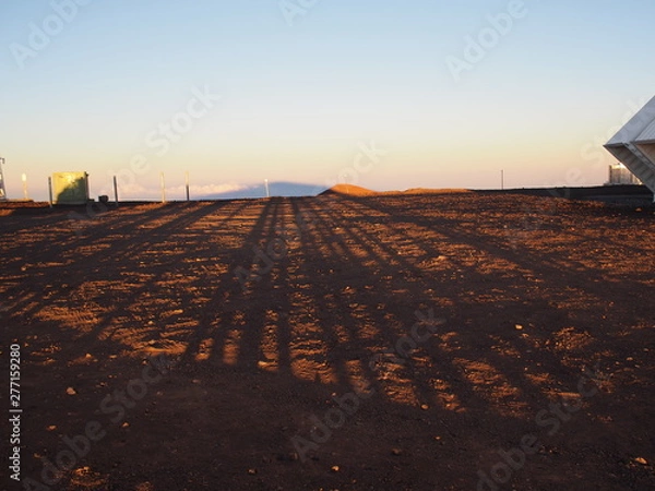 Obraz 長く伸びる影