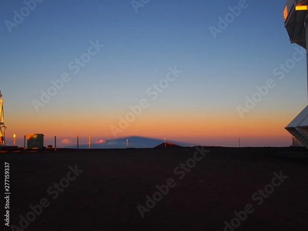 Obraz マウナケアの影