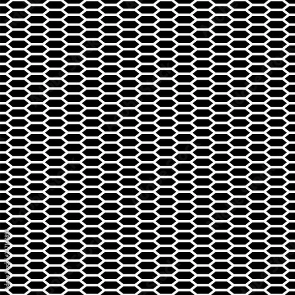 Obraz Modern stylish texture. Pattern with linear hexagons