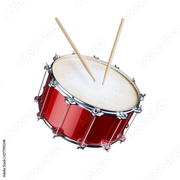Fototapeta Czerwony bęben
