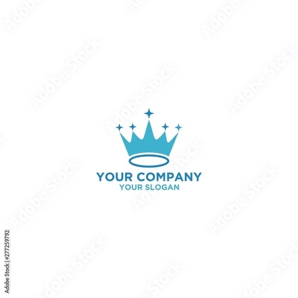 Fototapeta Imperial King Logo Design Vector