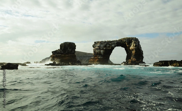 Fototapeta Darwin's arch in Galapagos islands