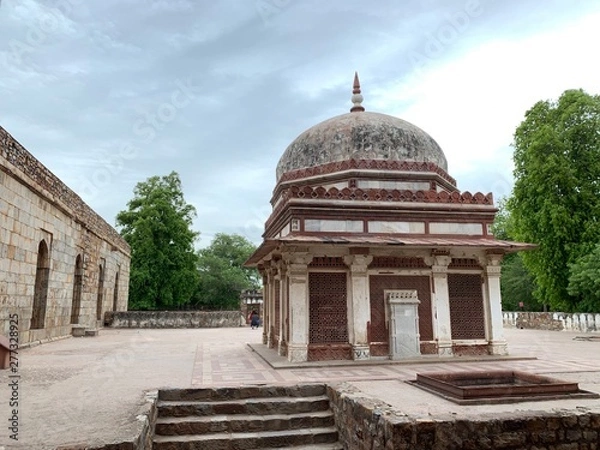 Fototapeta 世界遺産　インド　デリー　クゥトブミナール