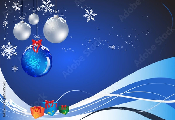 Obraz Christmas Baubles