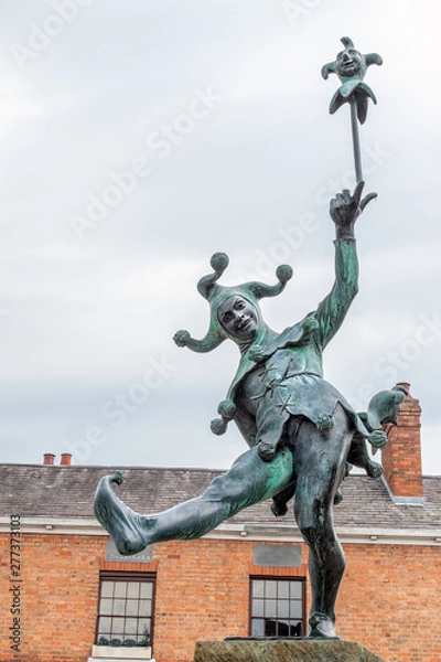 Obraz Jester statue