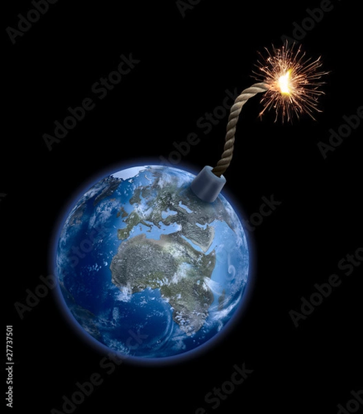 Obraz Earth bomb