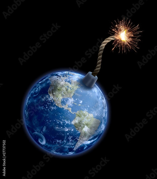 Obraz Earth bomb