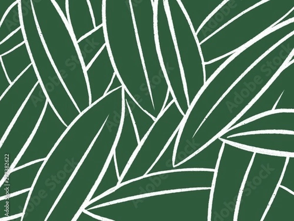 Obraz seamless pattern with leaves