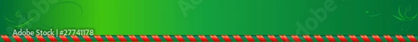 Obraz bandeau vert