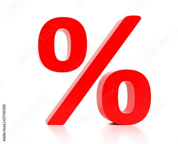 Obraz Percent sign