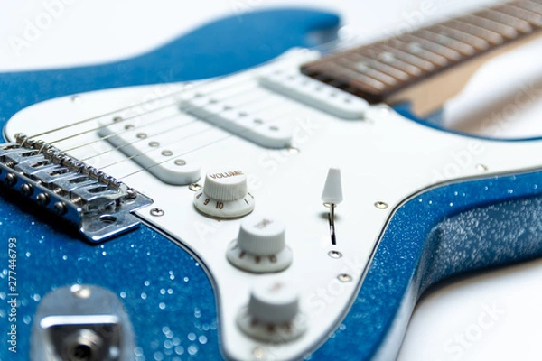 Obraz electric guitar knobs - volume