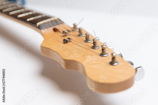 Obraz electric guitar head from side