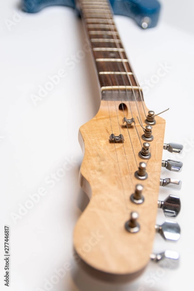 Obraz electric guitar head steeper angle