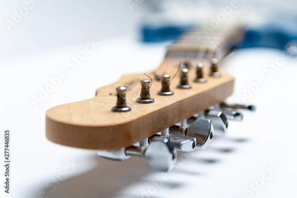 Obraz electric guitar head angled