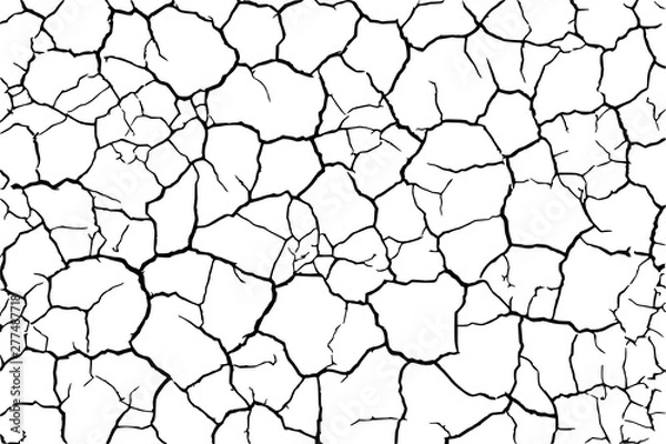 Obraz cracks ground for abstract background