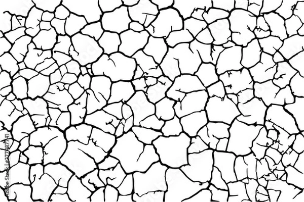 Obraz cracks ground for abstract background