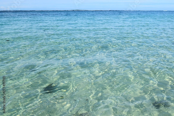 Obraz サモア　アピア　ウポル島ビーチ