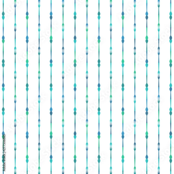 Fototapeta Seamless cutlery pattern, transparent background. Forks and spoons organized in vertical lines. Easy to edit colors in Illustrator.