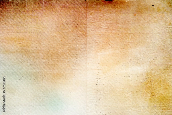 Obraz Retro paper texture - brown, beige, yellow paper background