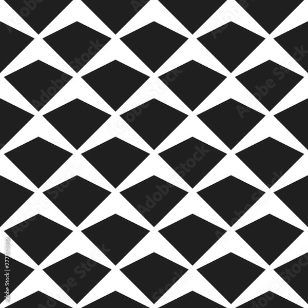 Fototapeta Seamless abstract geometric pattern.
