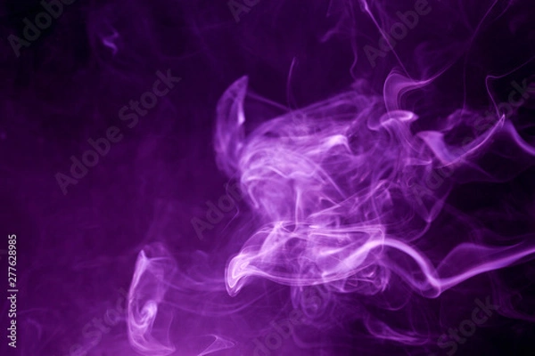 Obraz Toxic purple smoke.